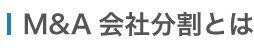 M&A 会社分割とは