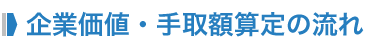 企業価値・手取額算定の流れ